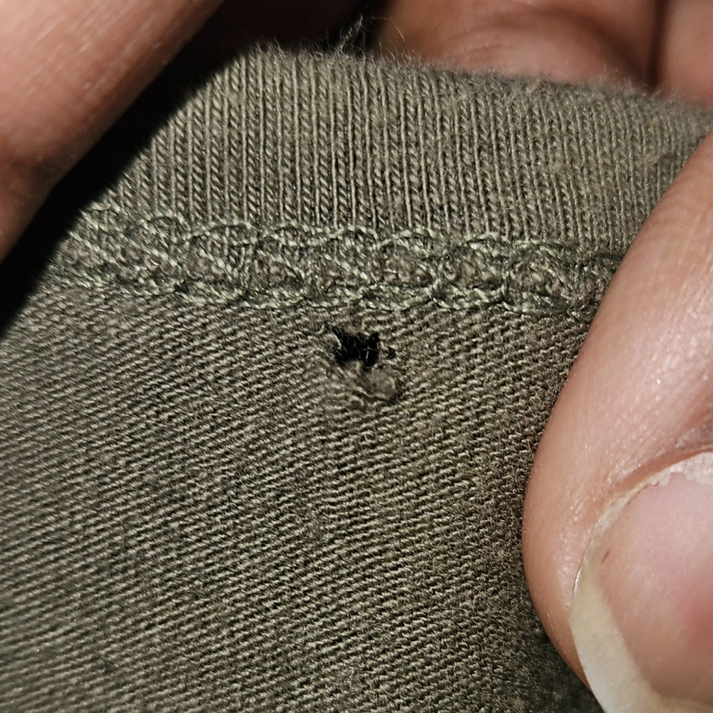 Olive Green Fitted Long Sleeve - Picture 4 of 4